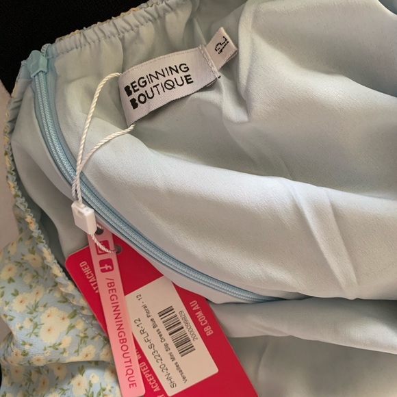 Beginning Boutique Versailles mini slip dress - Picture 5 of 6